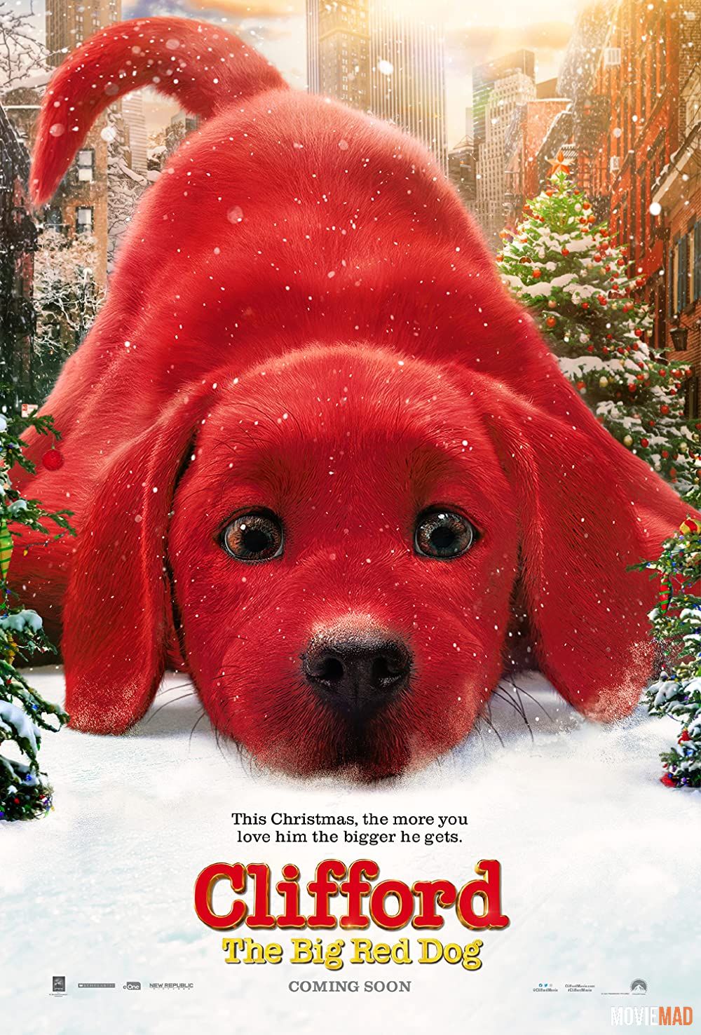 Clifford the Big Red Dog (2021) Hindi Dubbed ORG BluRay Full Movie 720p 480p